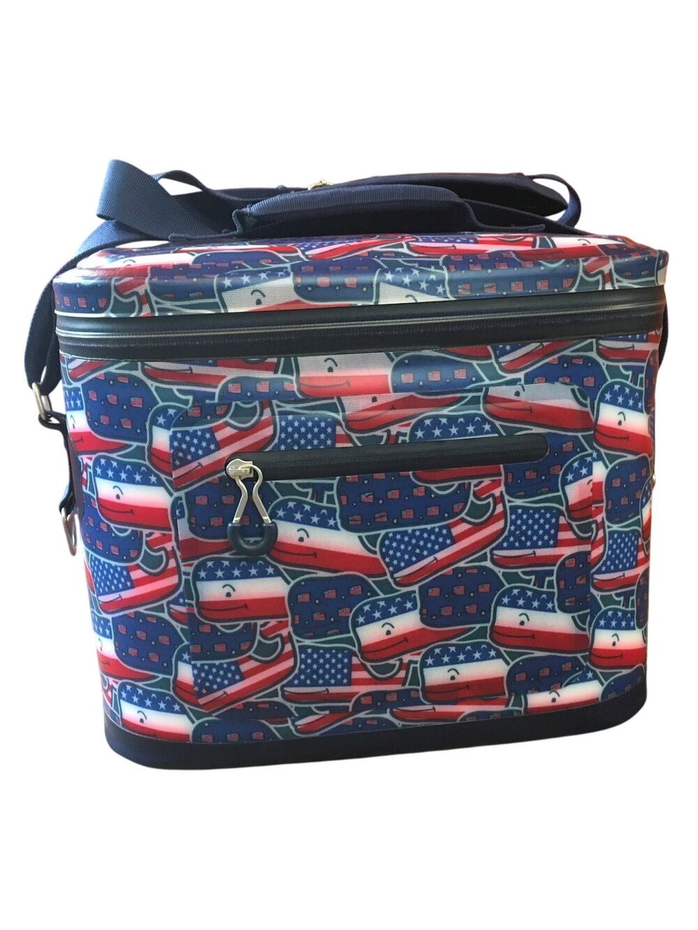 Vineyard Vines Target 12 Can Cooler Whaley USA America Flag Patriotic Summer